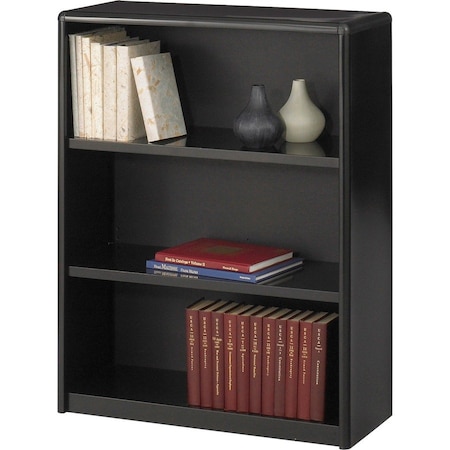 Safco BOOKCASE, 3-SHELF, BK SAF7171BL